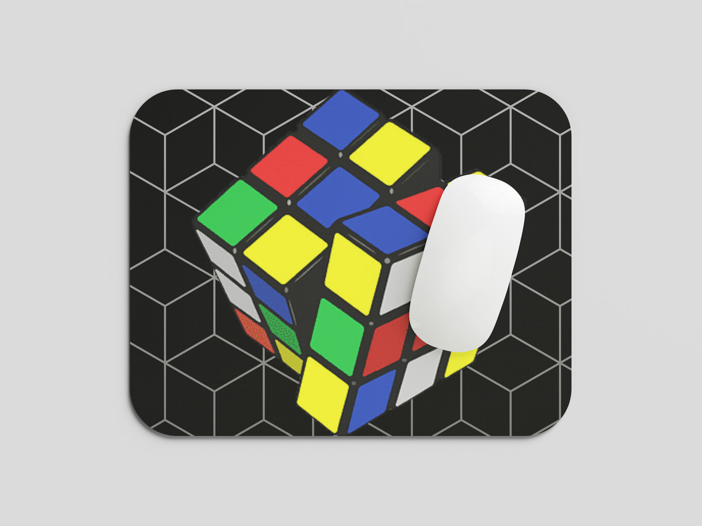 Rubiks designed Mouse Pad