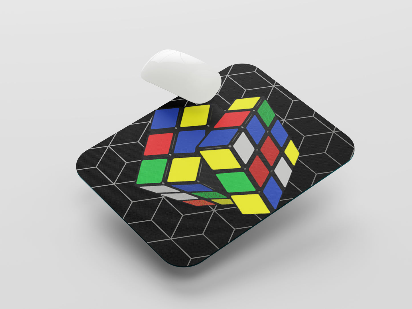Rubiks designed Mouse Pad