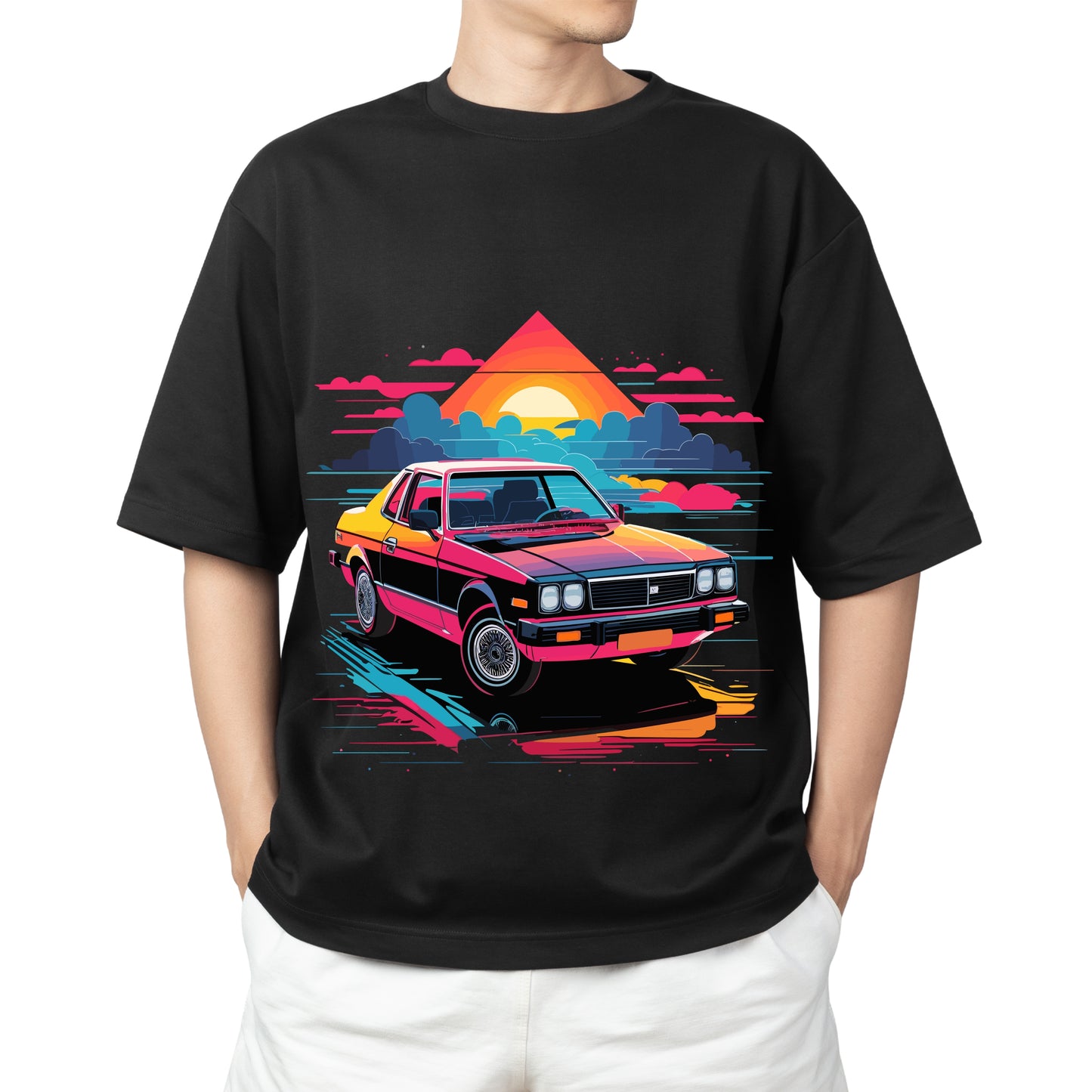 Oversize Drive into the Sunset: Tees for the Ultimate Road Trip Vibes