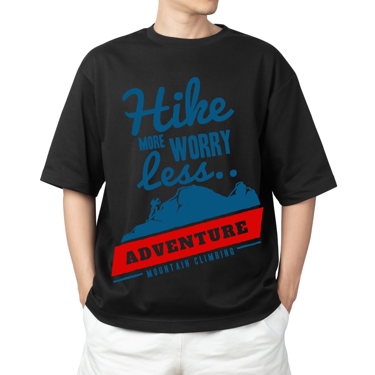 Oversize Hike More Worry Less T-Shirt