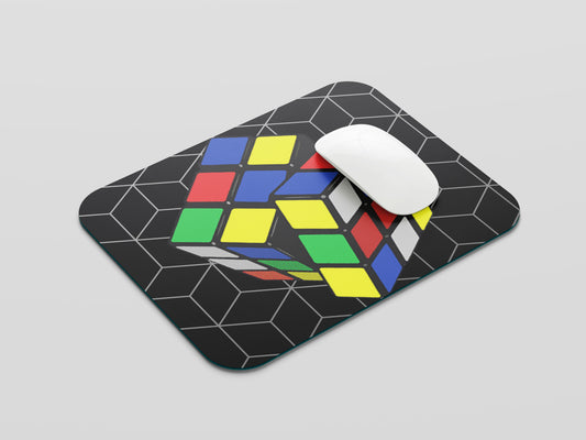 Rubiks designed Mouse Pad