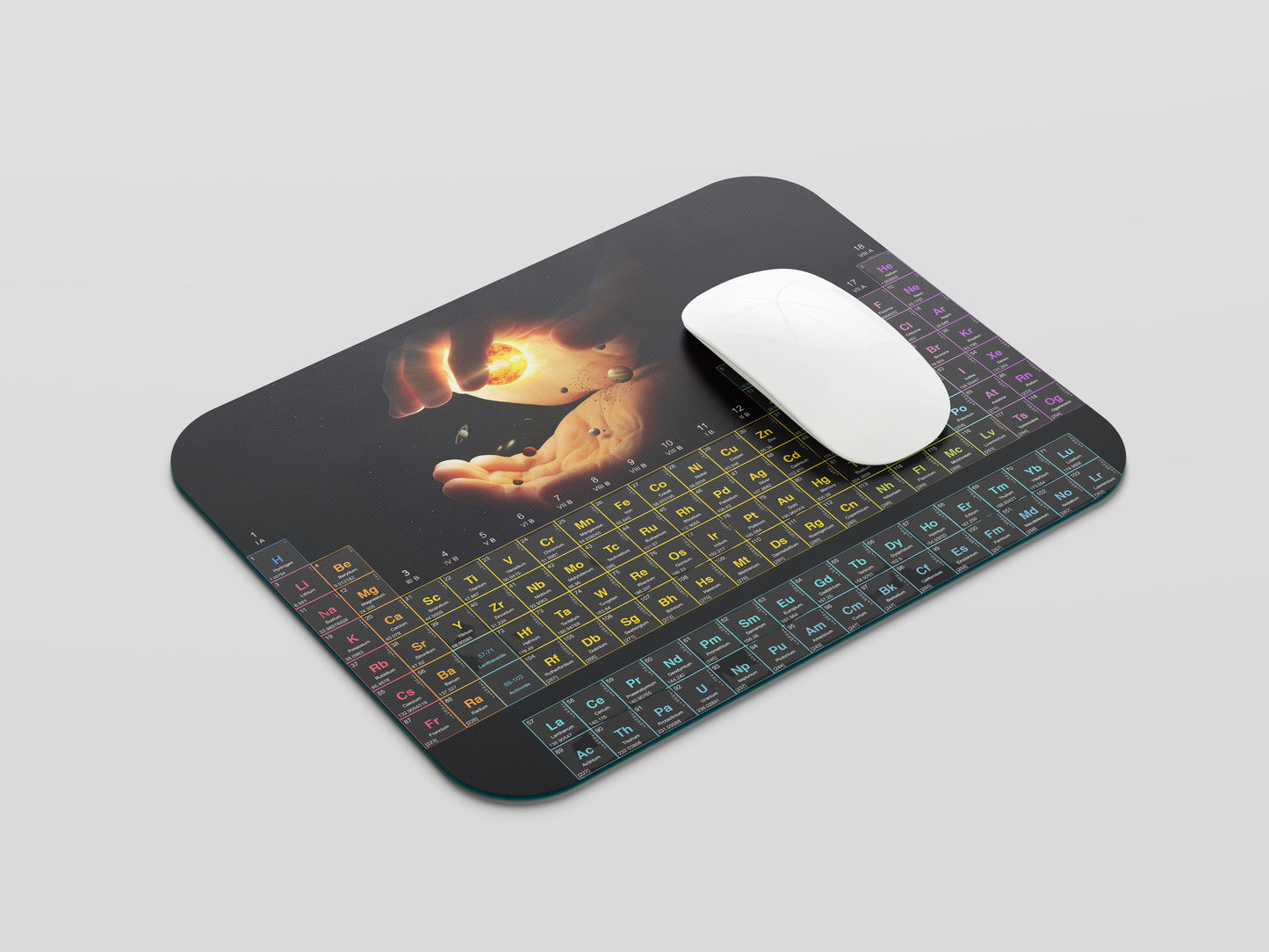 Chemistry at Your Fingertips: Periodic Table Mouse Pad