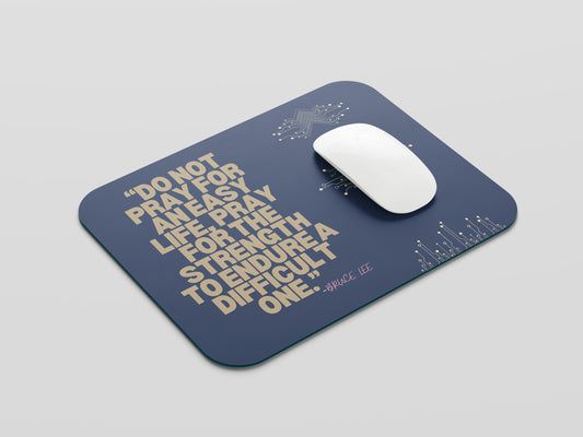 Inspire Every Click Mouse Pad