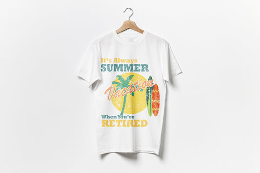 Endless Summer Vibes: Perfect Tees for Your Vacation